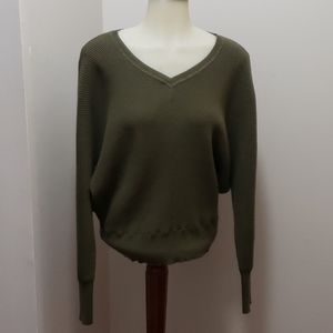 Philosophy long sleeve v-neck sweater